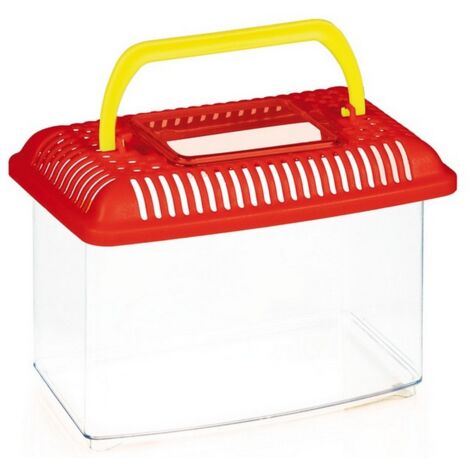 1PZ ACQUARIO AQUARIUM cm. 22x14x15 h lt. 2,5 mis. S