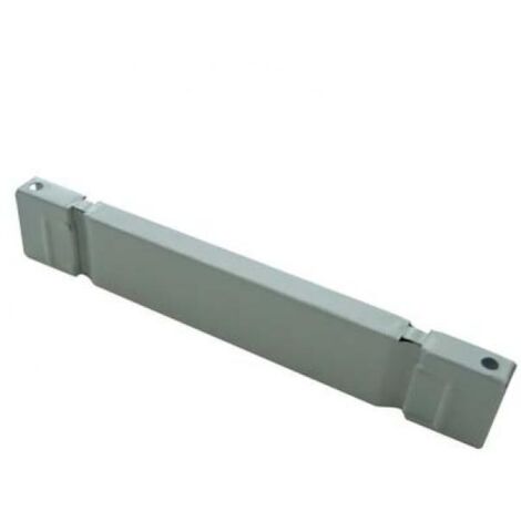 Traversa x ripiano metallico a gancio prometal acciaio vern grigio cm 50 (2 pezzi) Prometal