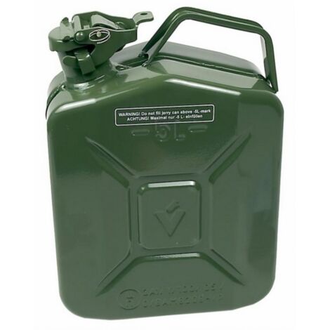 1PZ TANICA IN METALLO PER CARBURANTE lt.  5