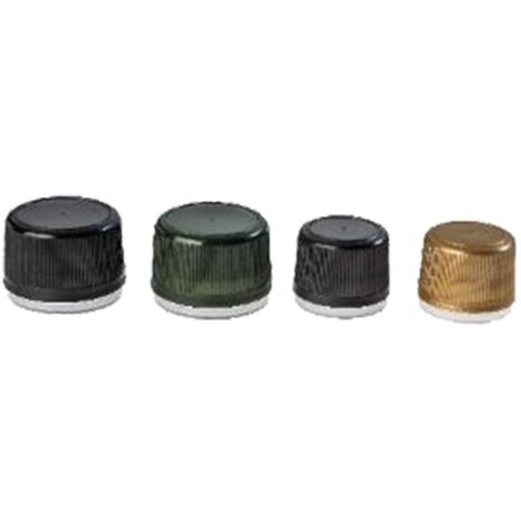Set di 3 tappi in legno, nuovi, bagno nero