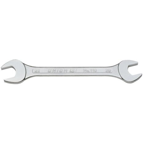 Unior CHIAVE A FORCHETTA DOPPIA Art. 110 mm. 21x23 Unior 4 PZ (1/3)
