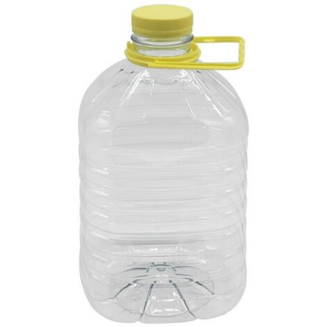1PZ DAMA IN PLASTICA CON MANIGLIA E TAPPO PET  lt. 5