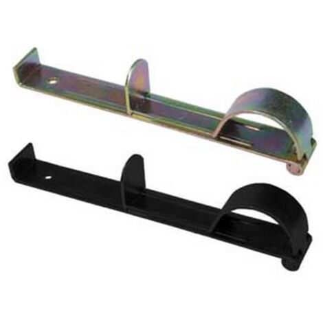 1PZ FERMAPERSIANE ALLA ROMANA - in acciaio verniciato nero