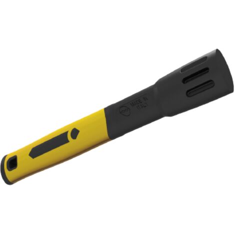 Manico in resina per mazzetta lunghezza 27 cm anima in fibra di vetro impugnatura grip elastica (1/2)