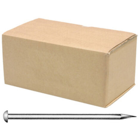 5KG CHIODI ZINCATI A FUOCO TESTA BOMBATA NUMERO. 13 LUNGHEZZA 30 MM 5 KG (1/2)