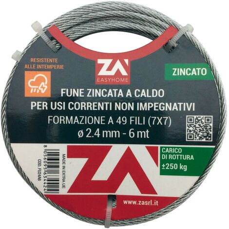 LINEAEFFE CAVETTO D'ACCIAIO 9KG 10M - Rimini Pesca