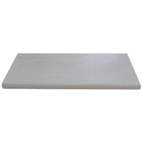 5PZ MENSOLA ARREDAMENTO ROVERE SBIANCATO CM 100X25X2,5 (1/2)