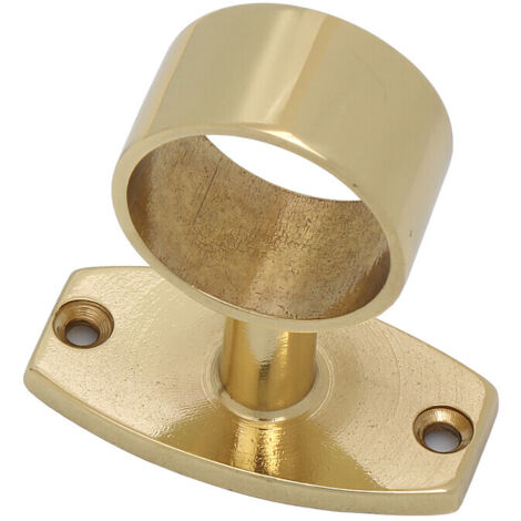 BL PASSANTE CORRIMANO OTTONE TUBO DIAMETRO 18MM LUCIDO (1/3)