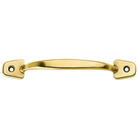 50PZ MANIGLIA OTTONE FISSA MM.100 (1/2)