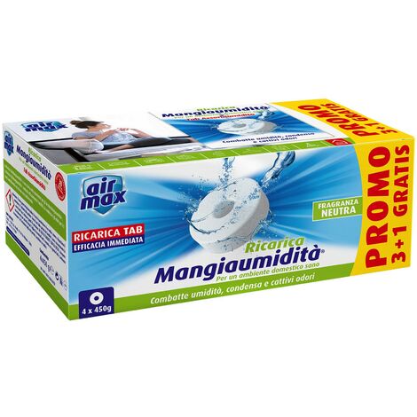 Deumidificatore aero kit bathroom 450 gr sistema sistema assorbiumidita da  bagno 