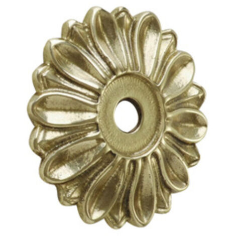 1BL BL ROSETTA PER FERMATENDA GANCIO TULIPANO ORO LUCIDO 2 PZ (1/2)