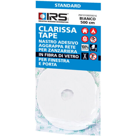 Nastro adesivo per zanzariere - aggrapparete 5 metri - bianco (1/3)