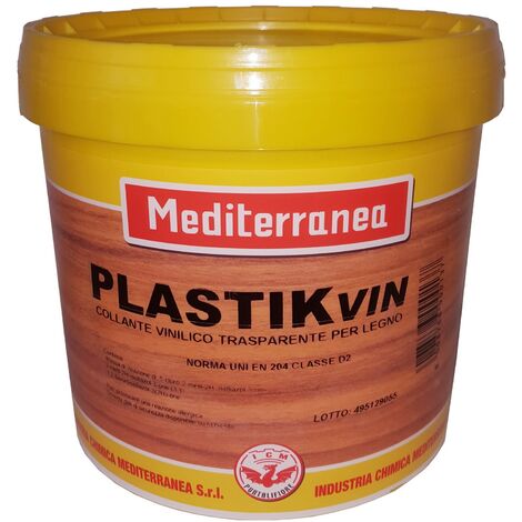 Colla vinilica plastik 100 gr (tipo vinavil) legno carta cartone sughero