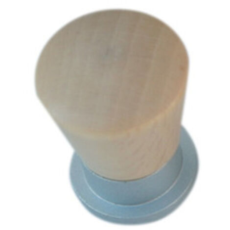 1BL BLISTER POMOLI IN LEGNO/ OTTONE DIAMETRO 19MM FRASSINO (PZ.2) (1/2)