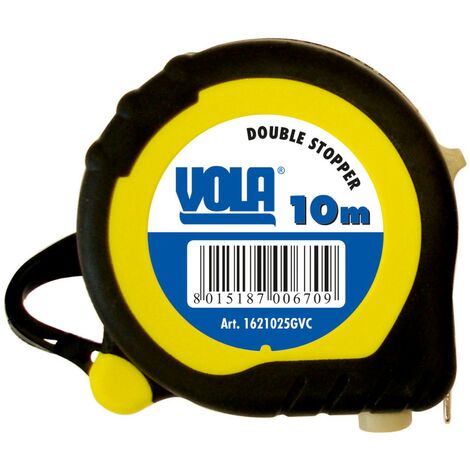 flessometro Vola 10 ml 25 mm metro a nastro Tekna Pro con cassa in abs (1/2)