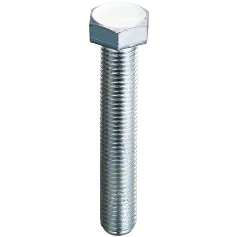 25PZ BULLONE IN ACCIAIO,GAMBO FILETTATO,TESTA ESAGONALE UNI-5739 14X60 MM (1/2)