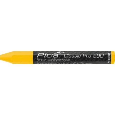12PZ MARCATORE A CERA PICA PER LEGNO PIETRE PLASTICA MURATURA GIALLO (1/3)