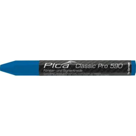 12PZ MARCATORE A CERA PICA PER LEGNO PIETRE PLASTICA MURATURA BLU (1/3)