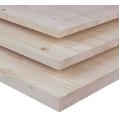 1PZ TAVOLA IN ABETE LAMELLARE LEVIGATA MM 18X200X 600