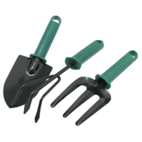 1CF SET 3 ATTREZZINI DA GIARDINO MANICO PLASTICA (1/2)