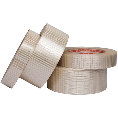 1PZ NASTRO IMBALLO RINFORZATO TRASPARENTE MM.48X50MT. (1/2)
