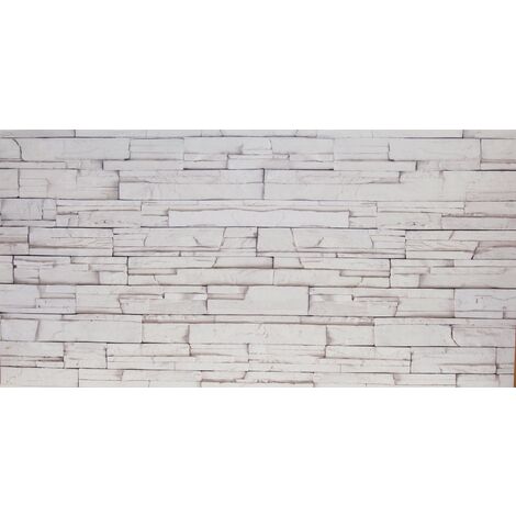 1PZ PANNELLO DECORATIVO CM 50X100 DISEGNO PIETRA SPESSORE 3 MM