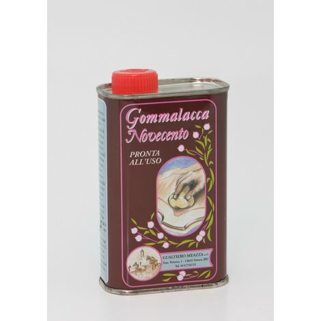 1PZ GOMMA LACCA PRONTA ML.250 PER FINITURA MOBILI
