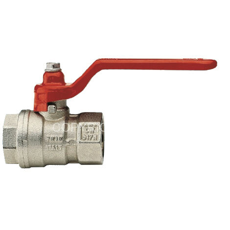 Valvola a sfera NPT FF PN 25 con maniglia leva