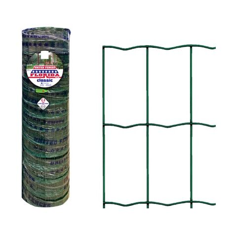Rete Plastificata Verde Rete Elettrosaldata Zincata Per Recinzioni 25m - Verde 175cm Per Giardino, Orto E Cantieri Rete Per Recinzione H 200 - Foto 9