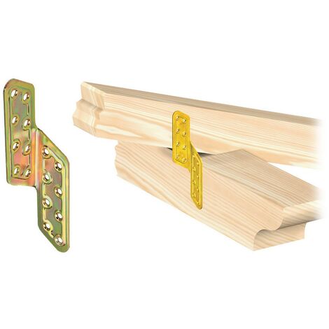 20PZ GIUNZIONE ANGOLOLARE IN ACCIAIO TROPICALIZZATO ART.782 SINISTRA MM.170X37 (1/2)