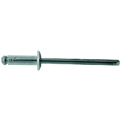 220 Pezzi Rivetti Ciechi Alluminio 4x10 Mm – Testa Larga Per Fai Da Te, Mobili E Riparazioni