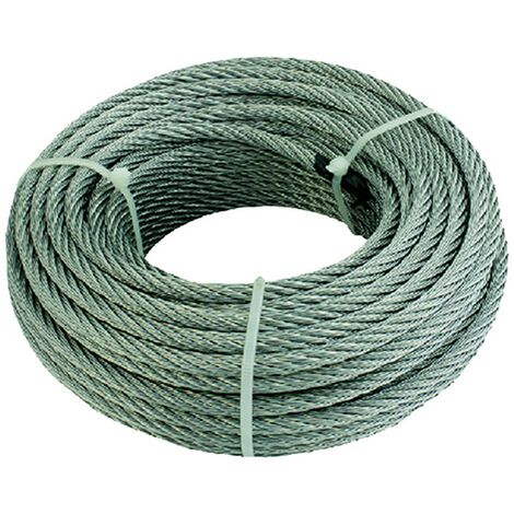 VEVOR Fune Metallica 3/16 Diametro 4,8mm Cavo in Acciaio Inox 304