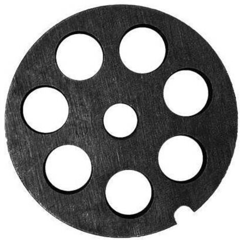 Palumbo Piastra Per Tritacarne N. 22 – Foro 20 (6 Fori) – Acciaio Carbonio Alimentare - 4