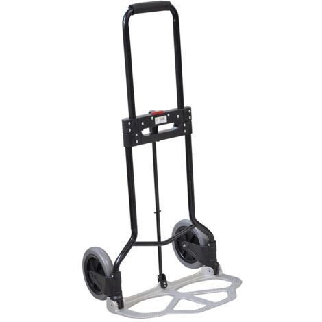 Carrello Portapacchi Pieghevole Con Ruote - Portata 200kg, Pianale Extra Large - Foto 7