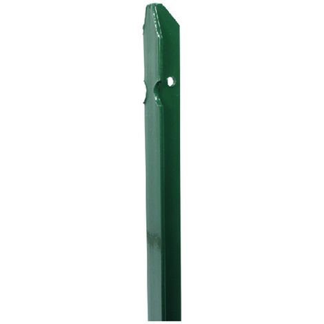 10PZ PALETTO PLASTIFICATO VERDE PER RECINZIONE cm 225 - mm 30x30x3,0