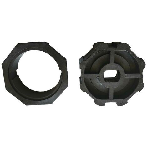 1PZ ADATTATORE OTTAGONALE PER MOTORE TAPPARELLE per rullo ø60 mm