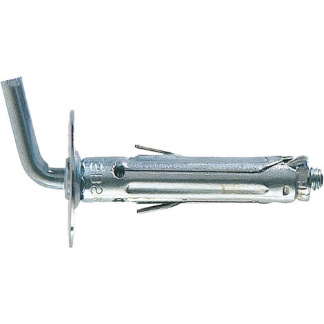 Tassello acciaio con gancio corto sbs 9/8 ø 9 x 45 mm
