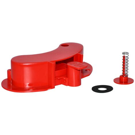 1PZ PULSANTE SCUOTI FILTRO COMPLETO PER BIDONE ASPIRAC ricambio