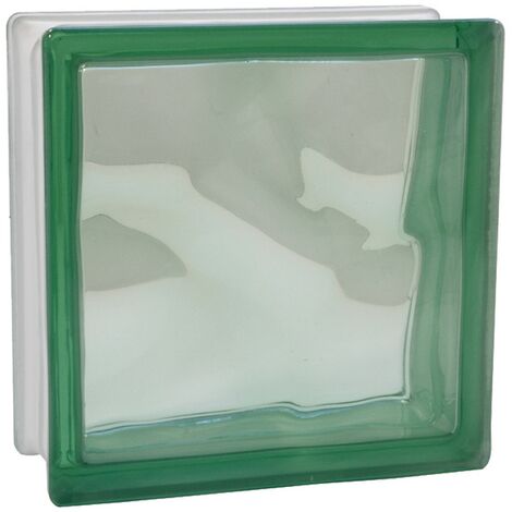 6PZ MATTONE IN VETROCAMERA cm 19 x 19 x 8 codice 103916