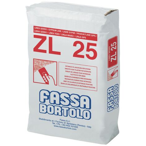 INTONACO DI LISCIATURA 'ZL 25' KG. 5