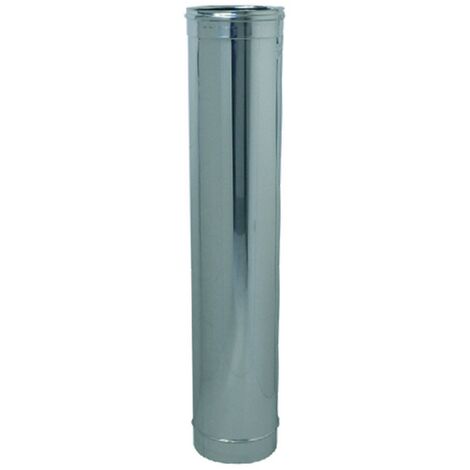 Tubo Canna Fumaria In Acciaio Inox 316 - DN 100, Lunghezza 1mt, Per Installazioni Fumi - Foto 12