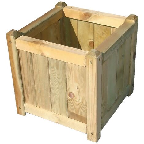 1PZ FIORIERA IN LEGNO 'VERACRUZ' 80 x 40 x h.40