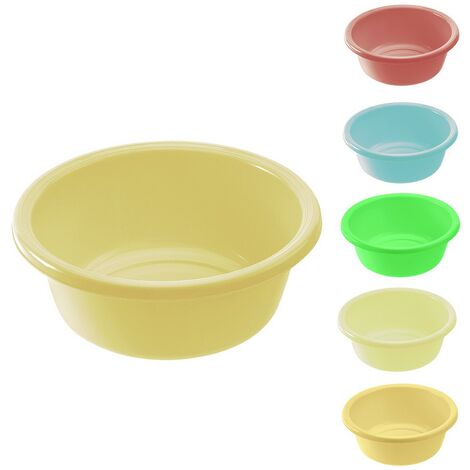 1PZ BACINELLA ROTONDA Ã˜ 28 x h.11 cm / 4 lt - azzurro