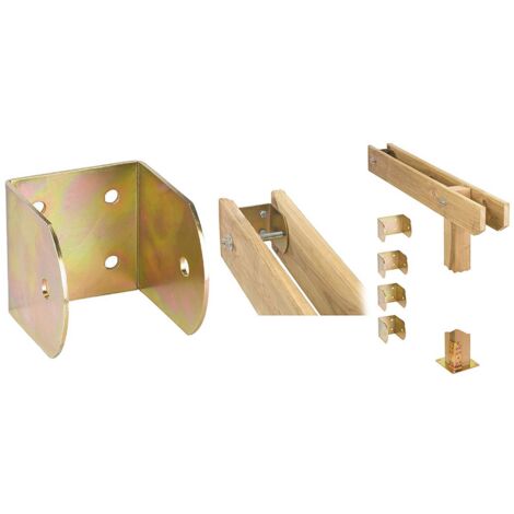 10PZ STAFFA PER PERGOLE ART.758 mm 100 x 95 x 90 (1/2)