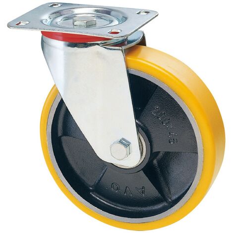 1PZ RUOTA PER CARRELLI ART. 22 ø mm 150 x 30 port. kg  200