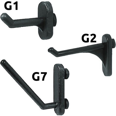 Ganci Per Pannello Portautensili In Nylon - Diametro 8 Mm, Confezione Da 100 Pezzi - Foto 8