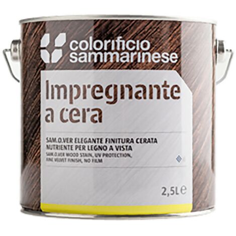 6PZ IMPREGNANTE A CERA 'SAMOLEGNO' Lt. 0,750 Trasparente Incolore
