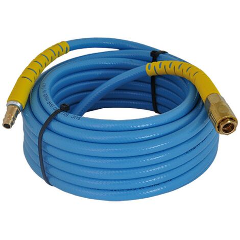 Coppia Tubo Retinato 2,2mt X 2 Con Raccordi Per Pompa AQUAMAX PROMAX 20 Caldaia - Foto 3