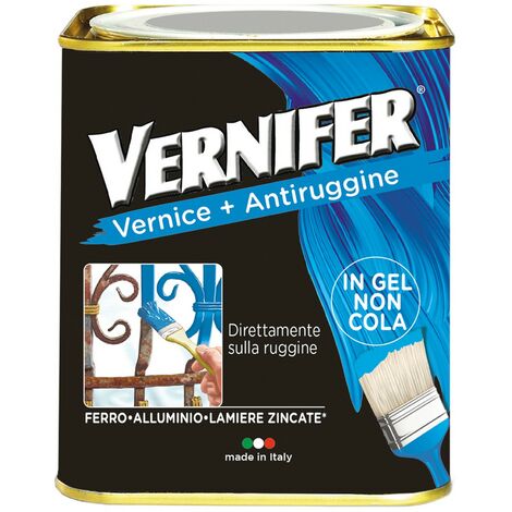 Smalto Antiruggine Vernice Primer Fondo per ferro alta copertura da 0,25 a 5 Lt Smalto Antiruggine Vernice Primer Fondo per ferro alta copertura da 0,25 a 5 Lt