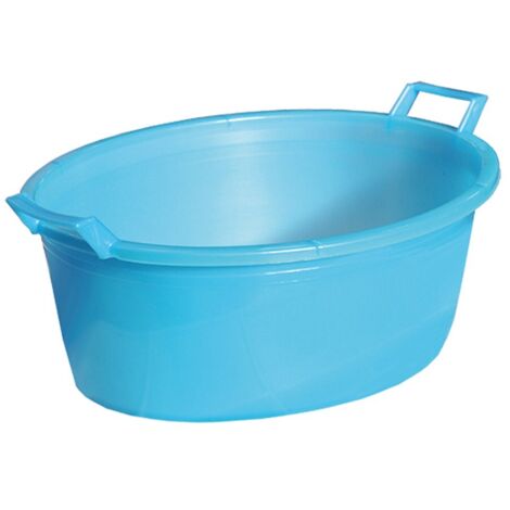 1PZ BACINELLA OVALE Ã˜ 50 cm - 16 lt neutro